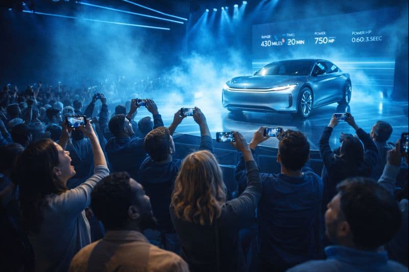 Featured image for Electric Vehicle Launch Events: Capturing the Emotional Shift to EV