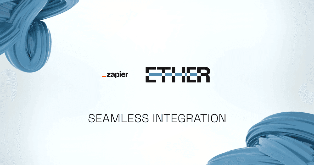 Featured image for Zapier Integration with Ether